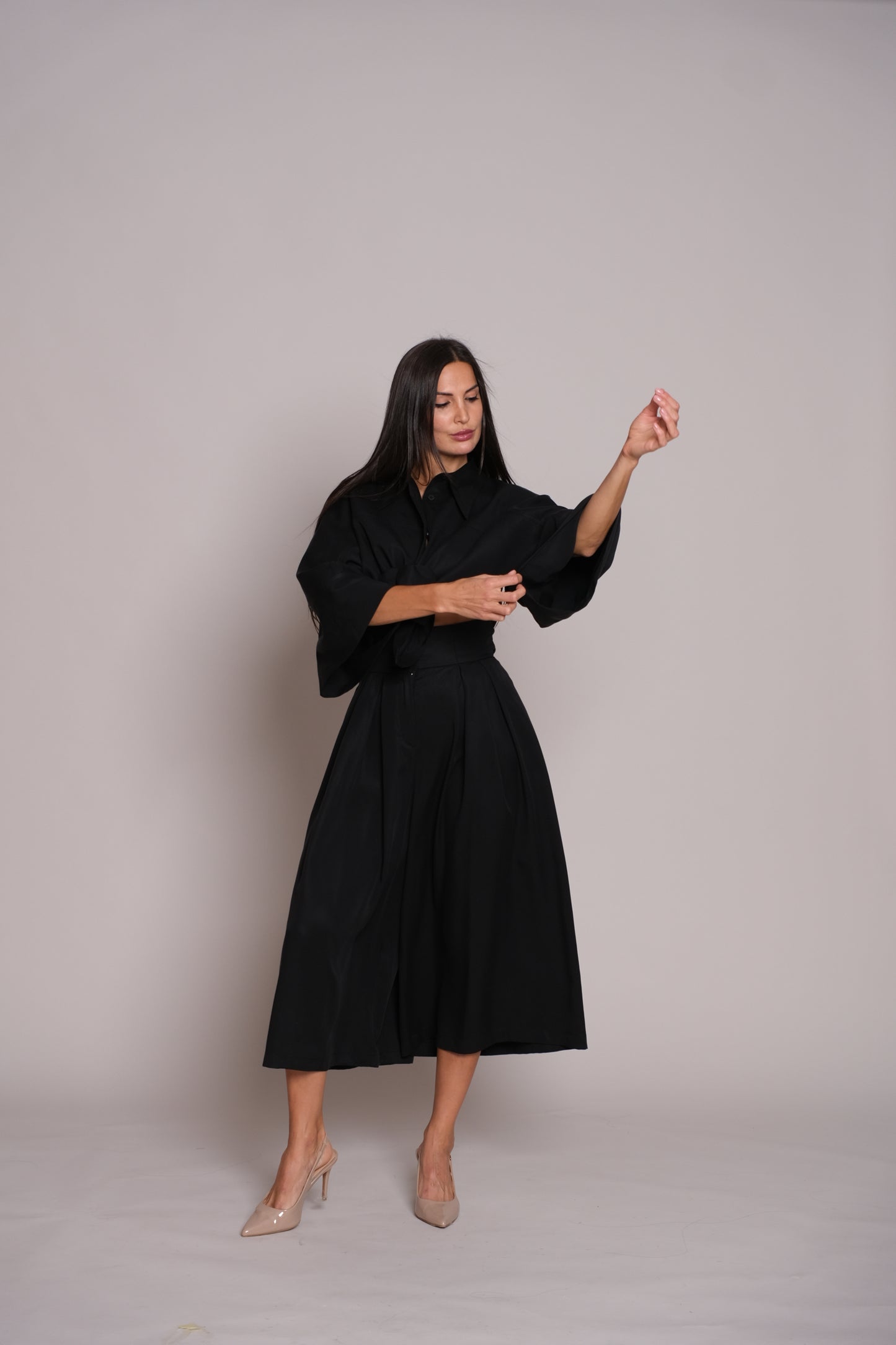 Kimono Shirt Black