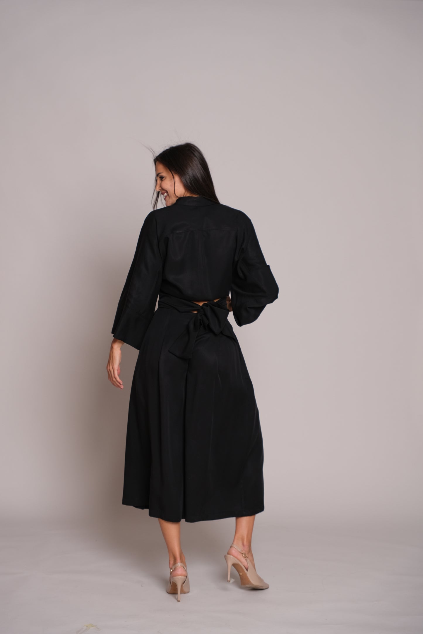 Kimono Shirt Black