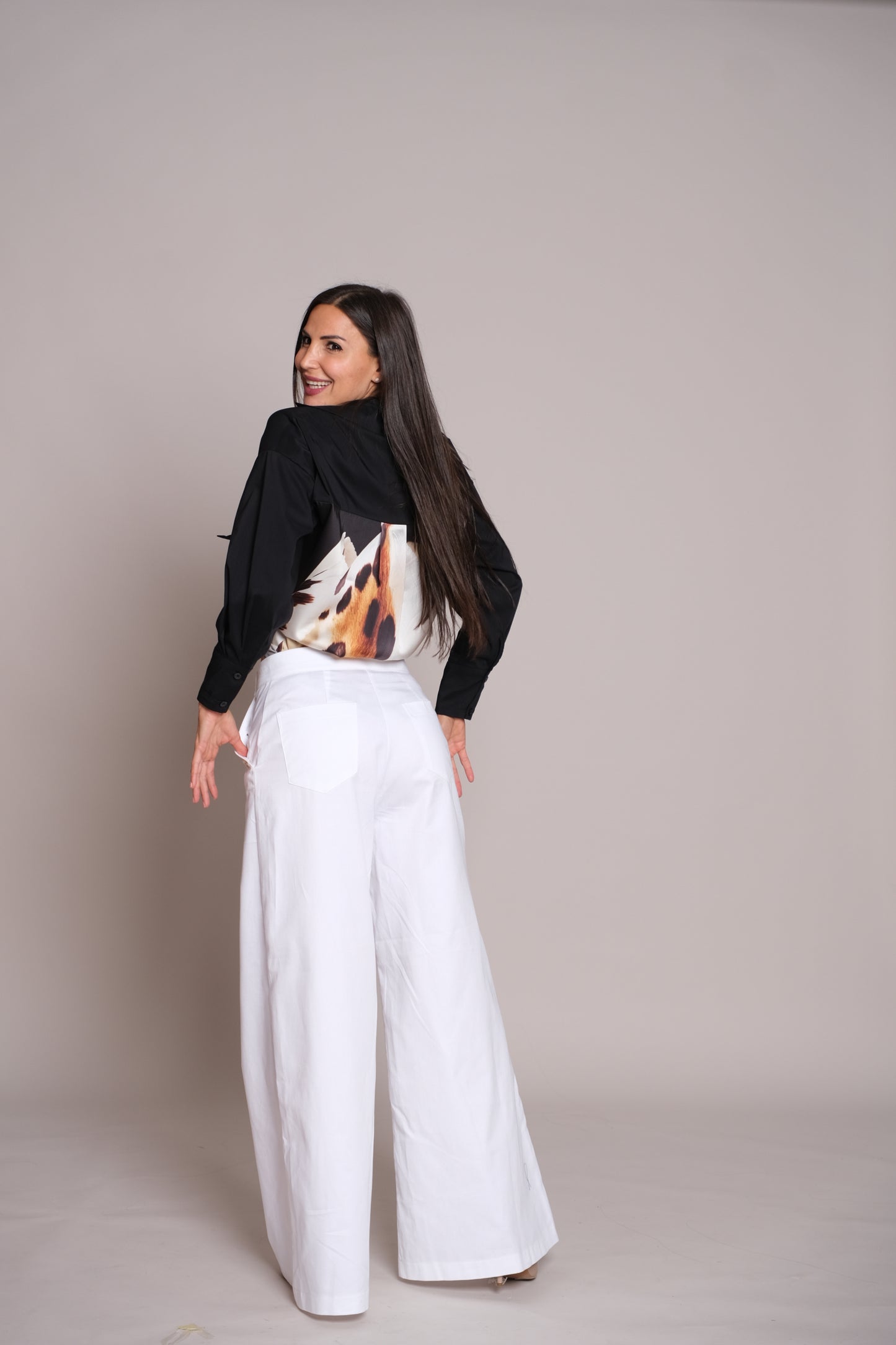 Skyline Trousers White