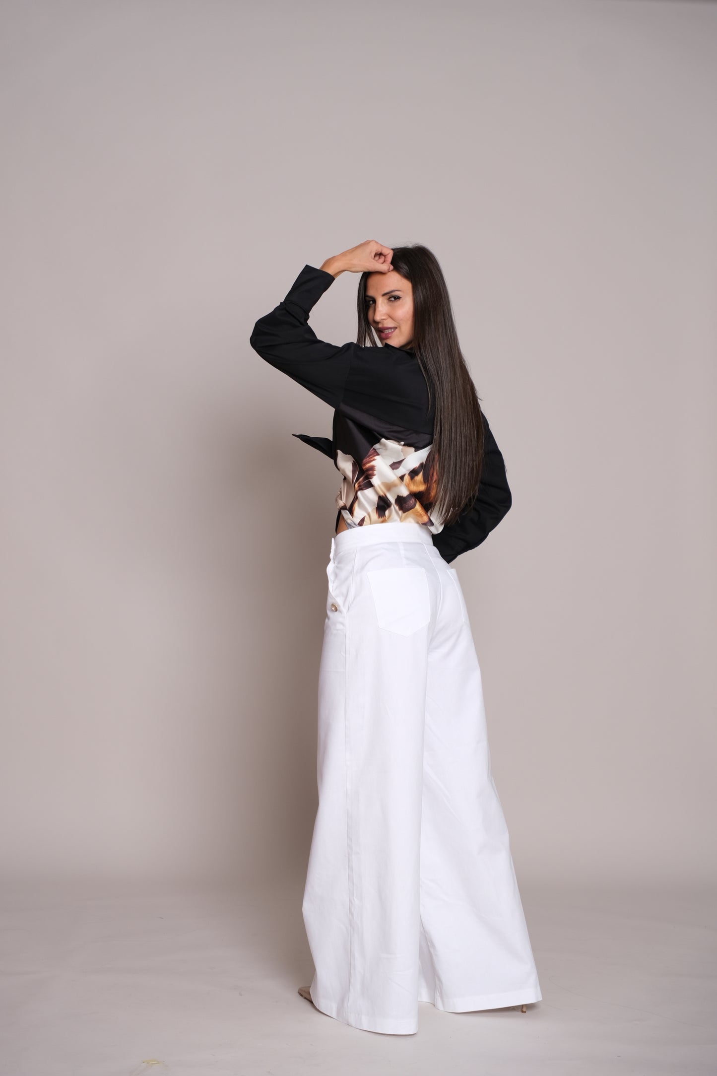 Skyline Trousers White