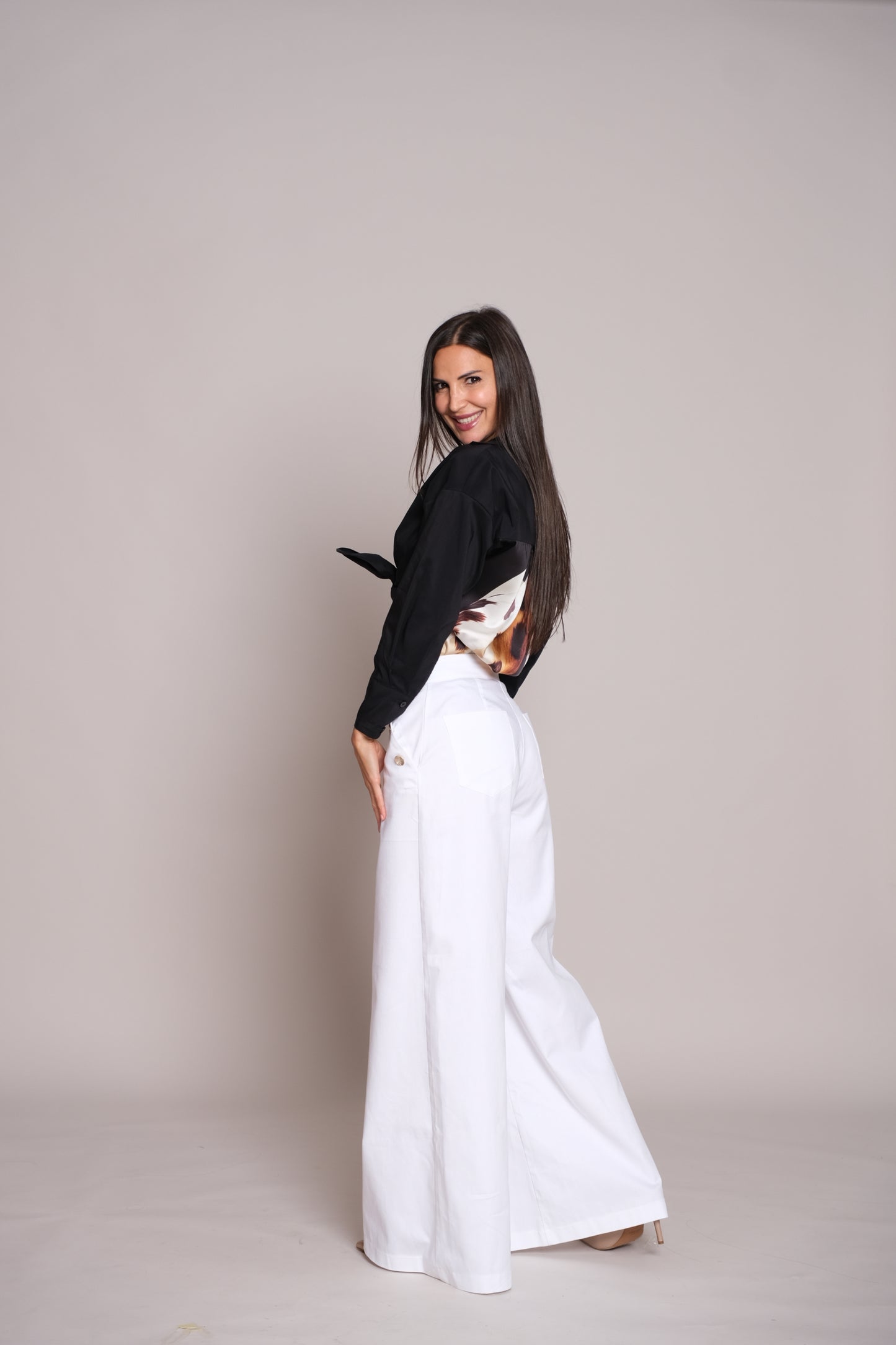 Skyline Trousers White