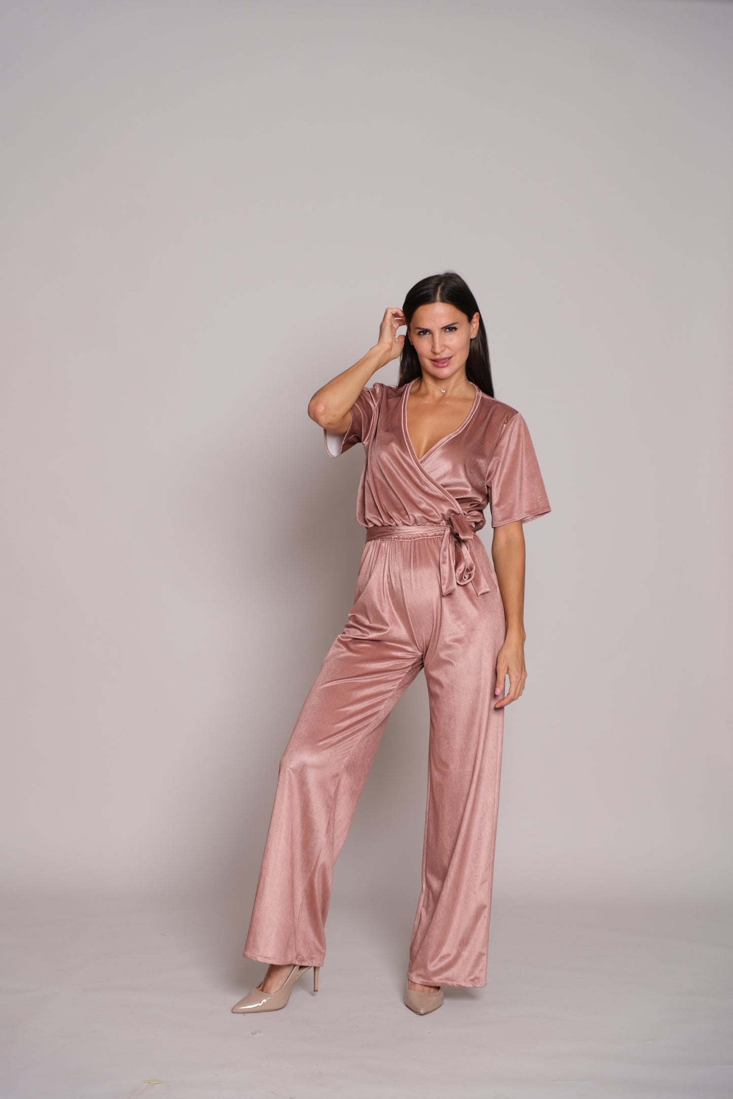 Velora Jumpsuit Dusty Rose