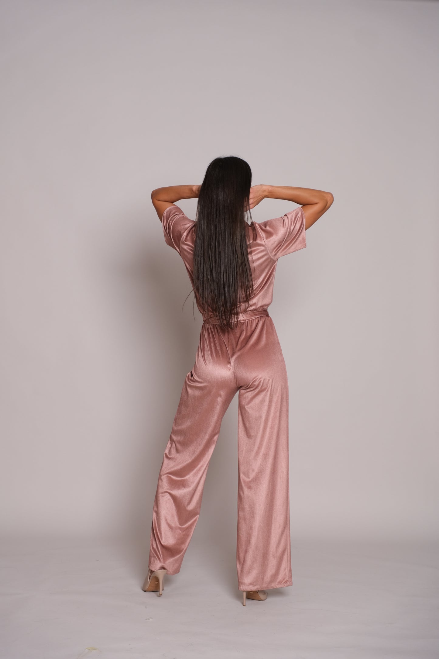 Velora Jumpsuit Dusty Rose