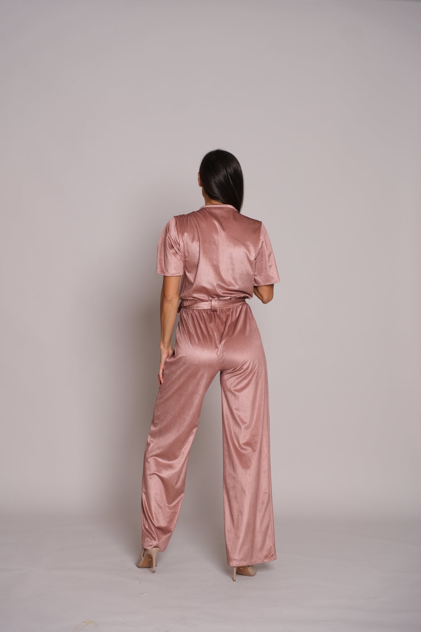 Velora Jumpsuit Dusty Rose