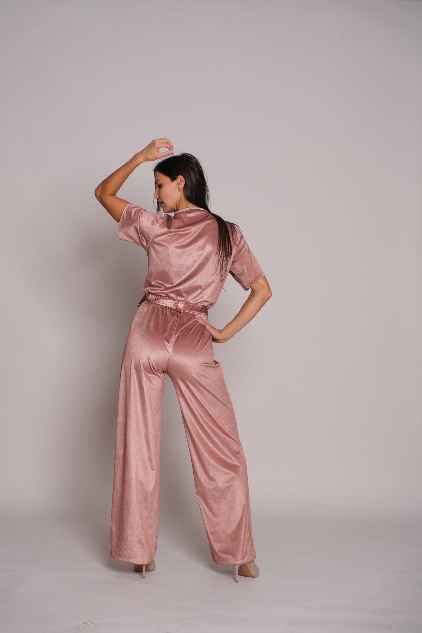 Velora Jumpsuit Dusty Rose