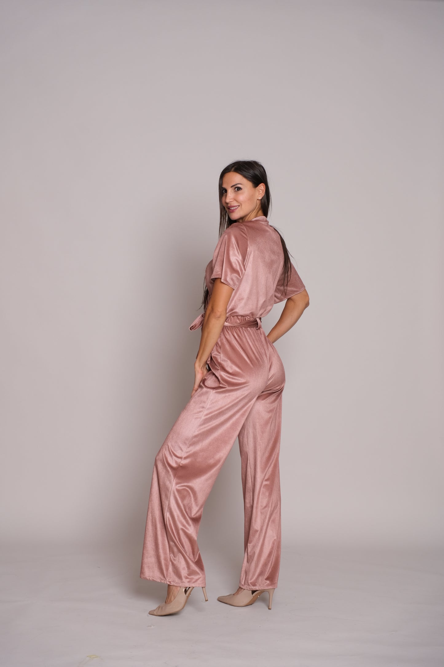 Velora Jumpsuit Dusty Rose