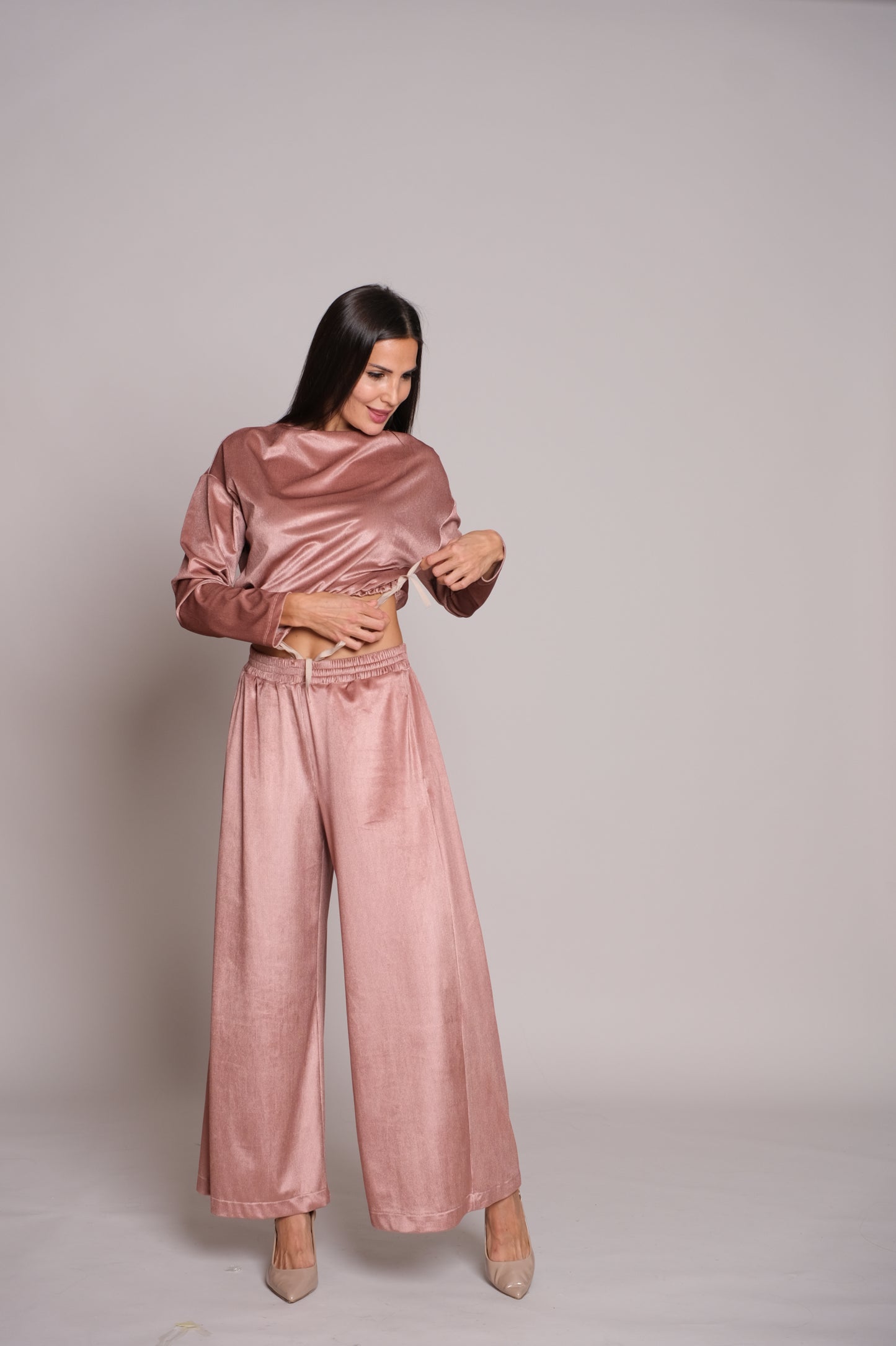 Velora Top Dusty Rose