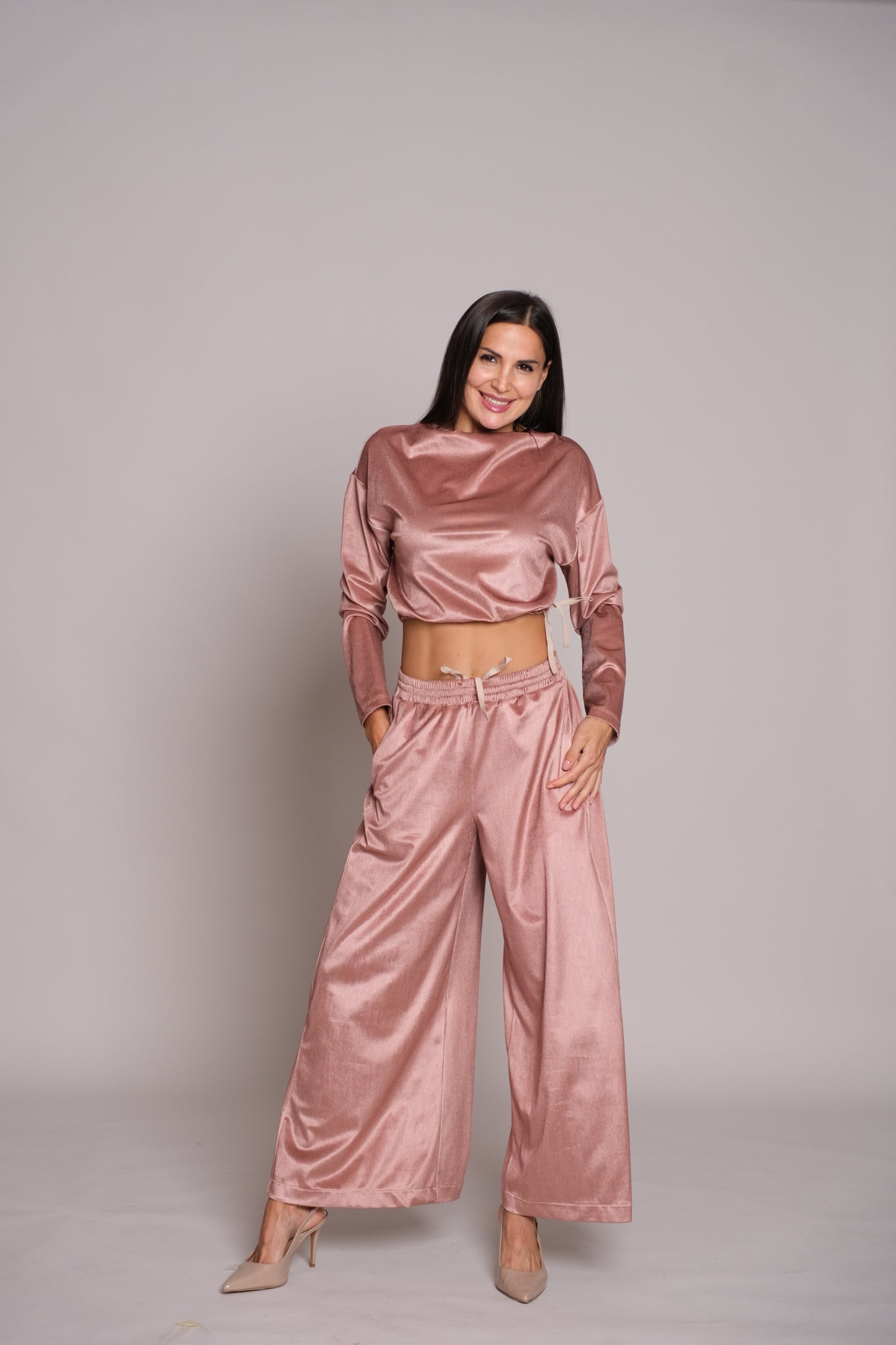 Velora Top Dusty Rose