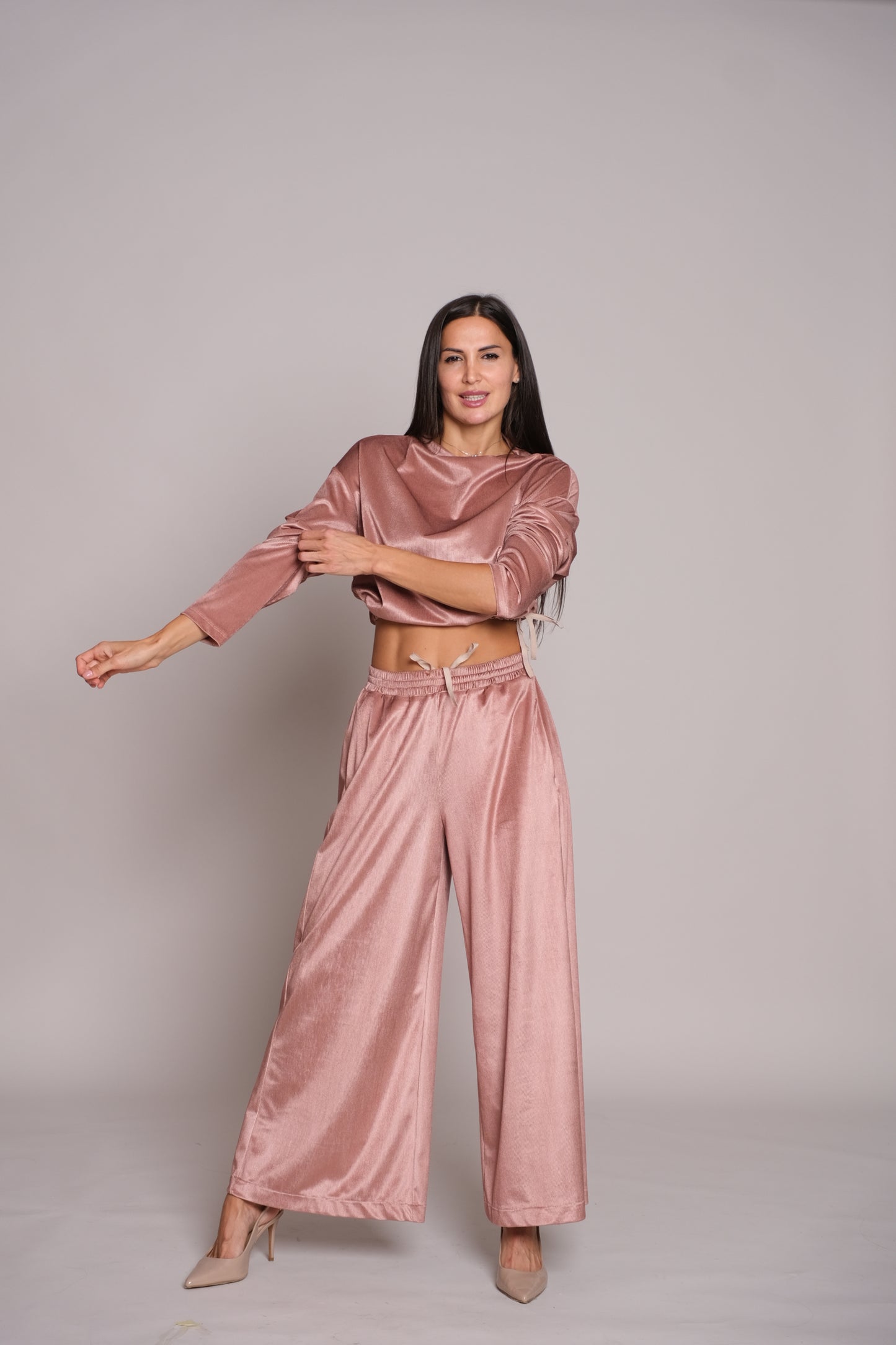 Velora Top Dusty Rose