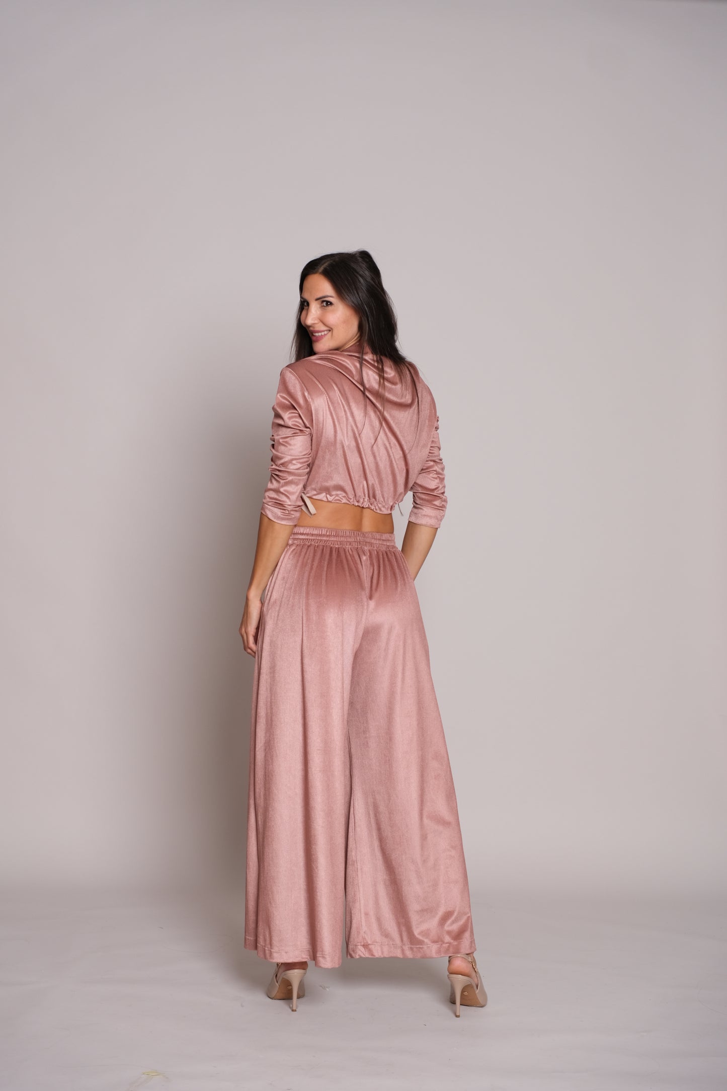 Velora Trousers Dusty Rose