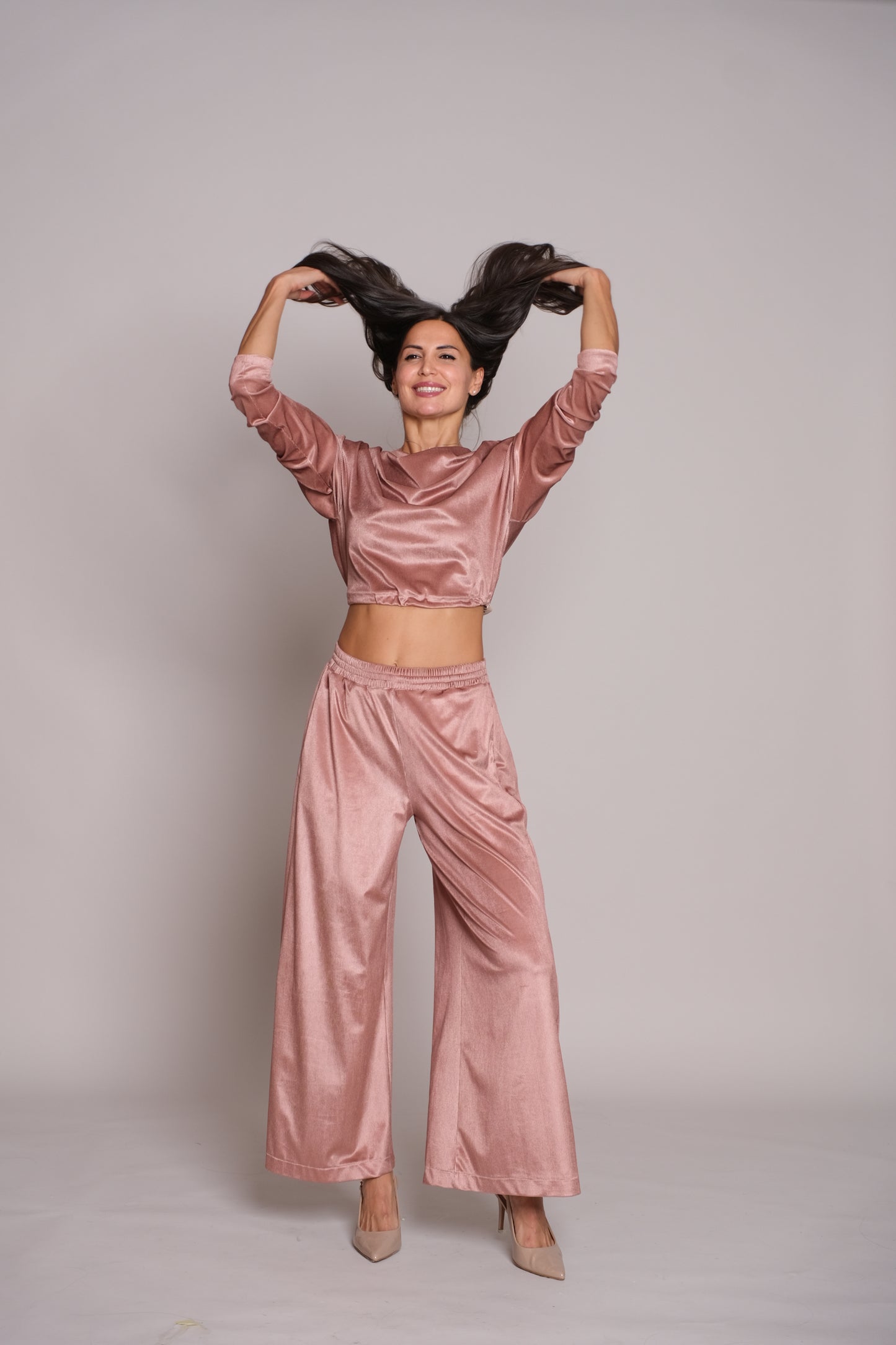 Velora Top Dusty Rose
