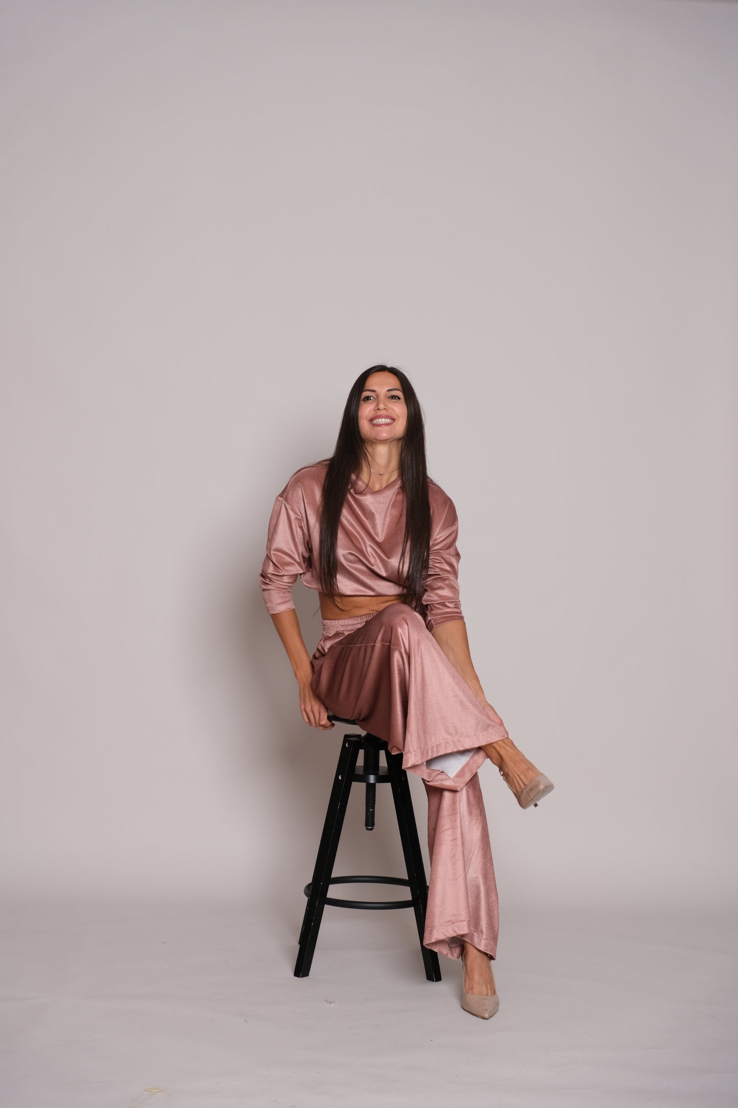 Velora Top Dusty Rose