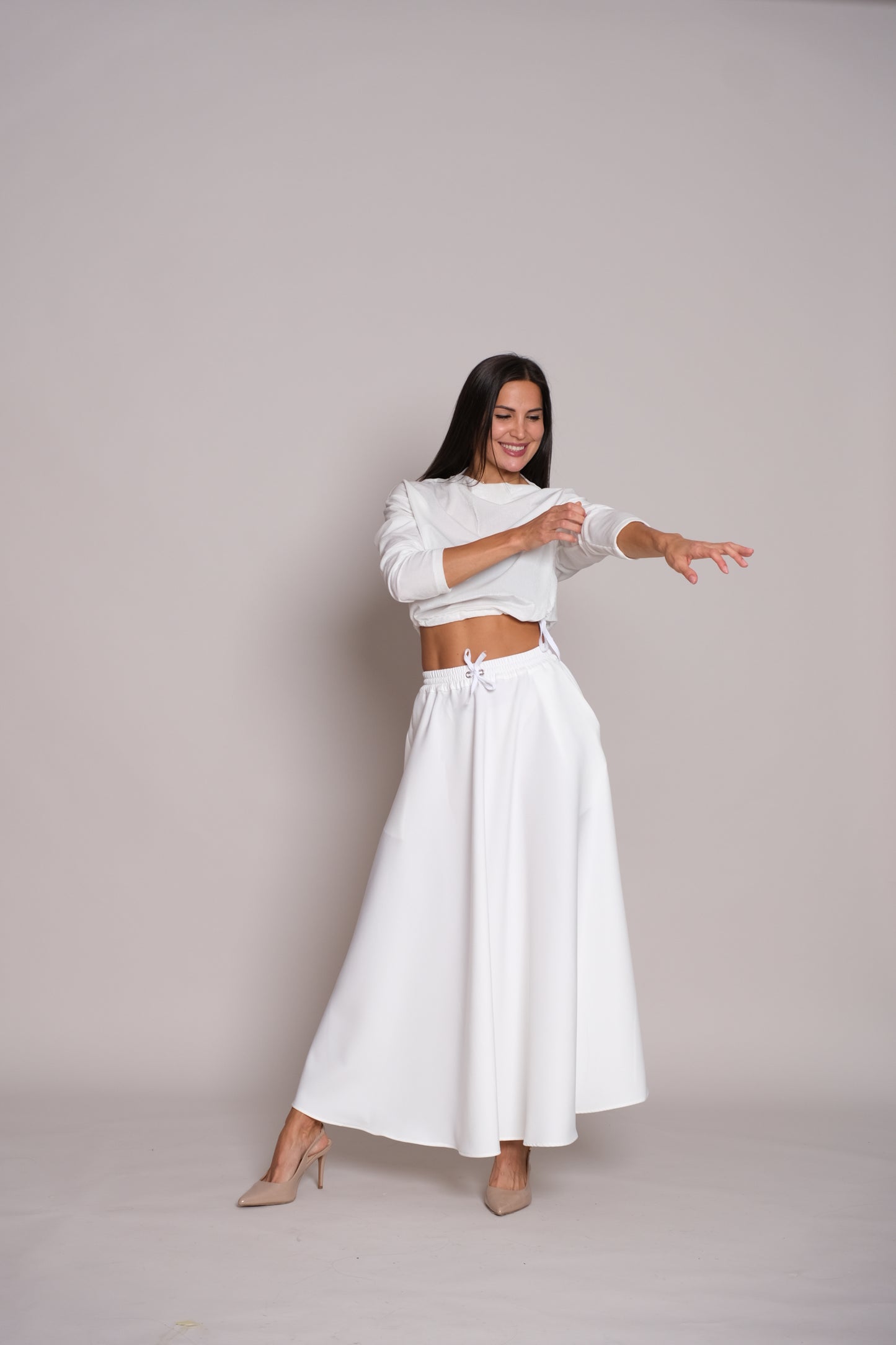 Auror Skirt White