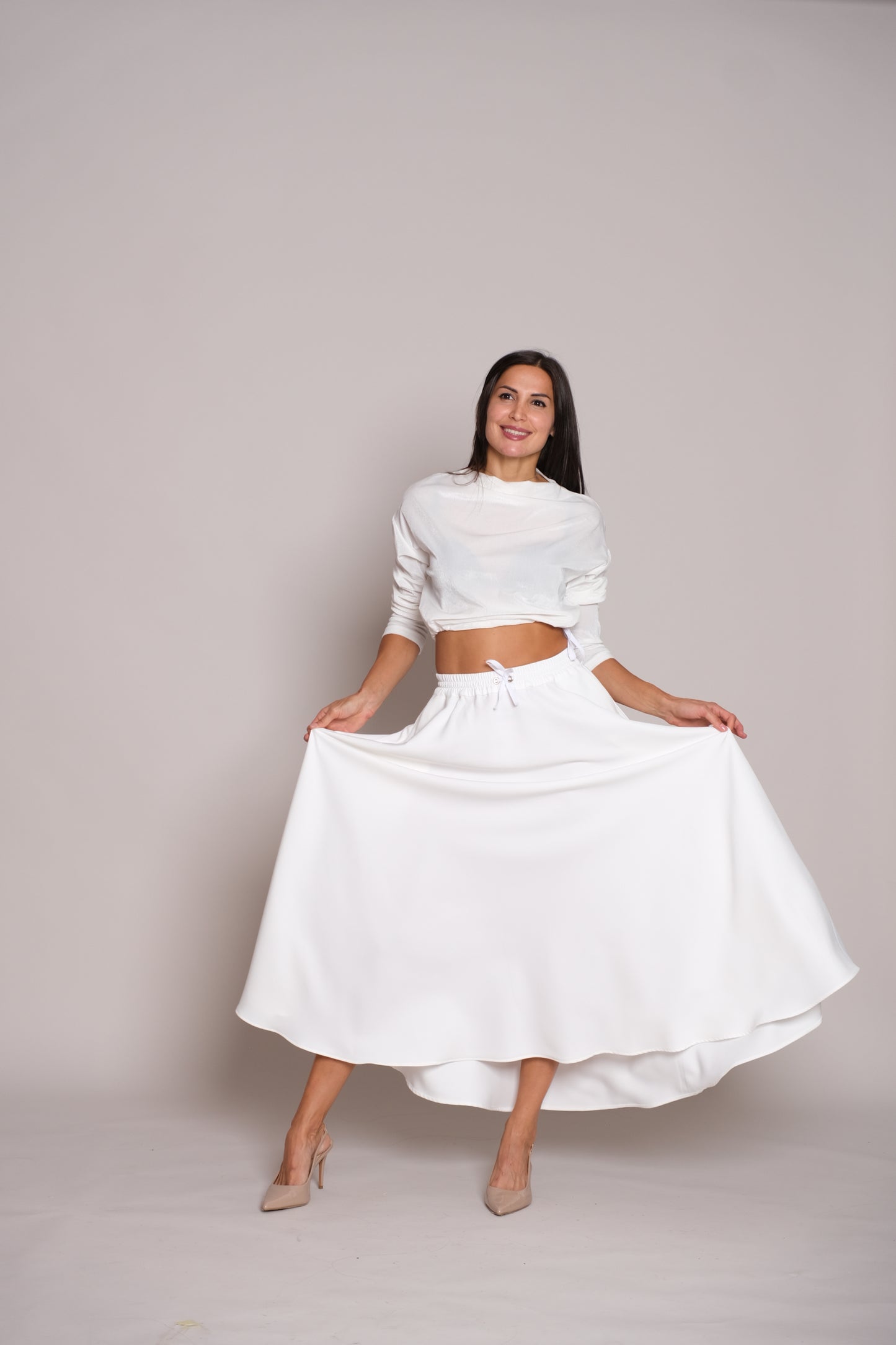 Auror Skirt White