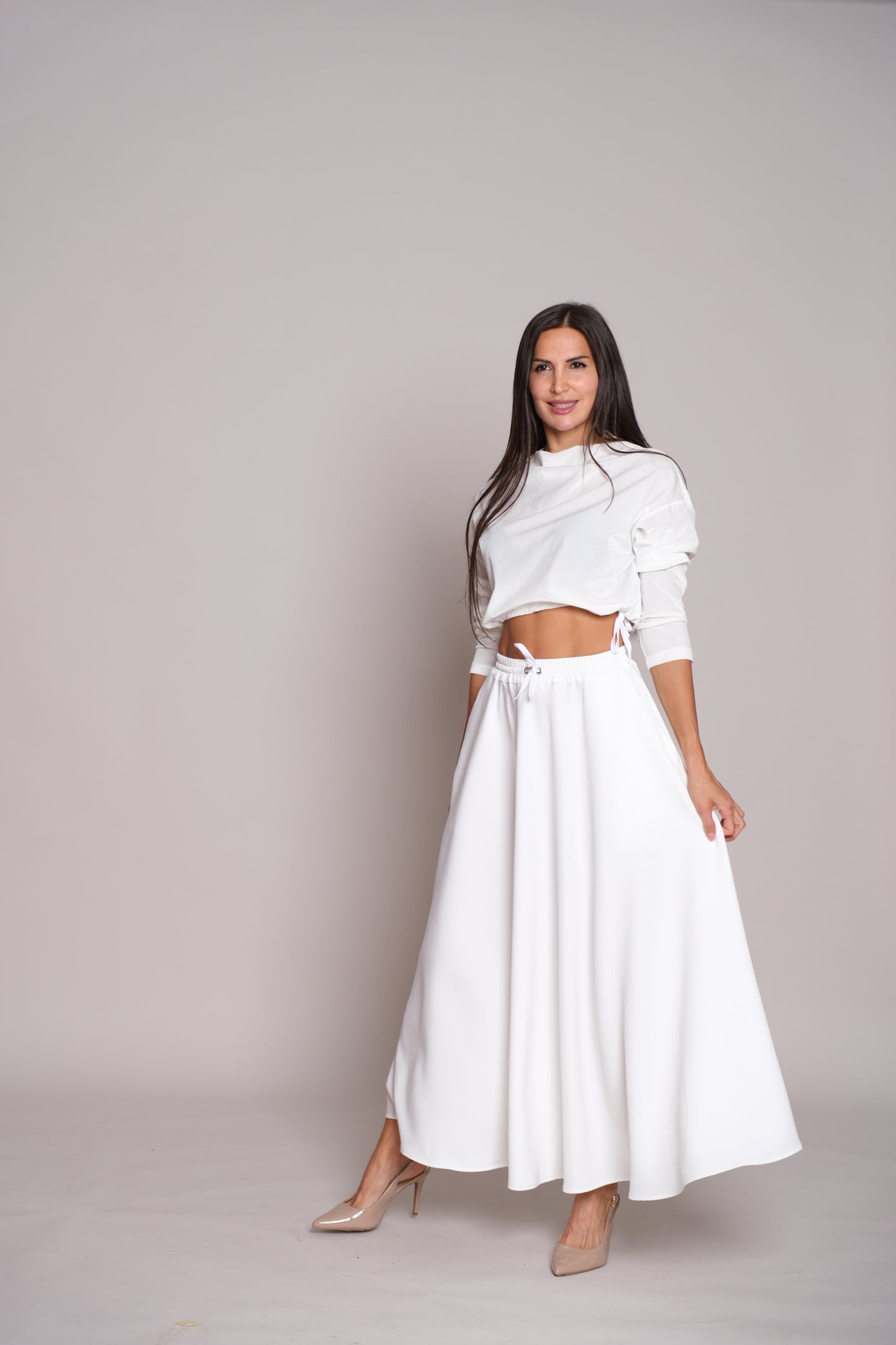 Auror Skirt White