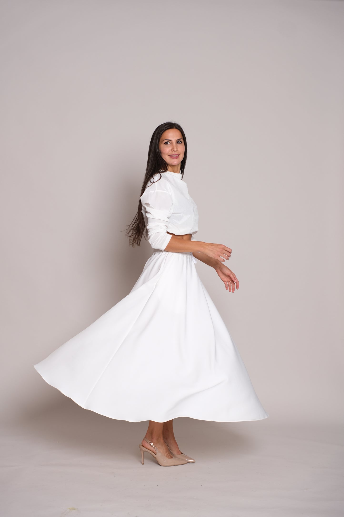 Auror Skirt White
