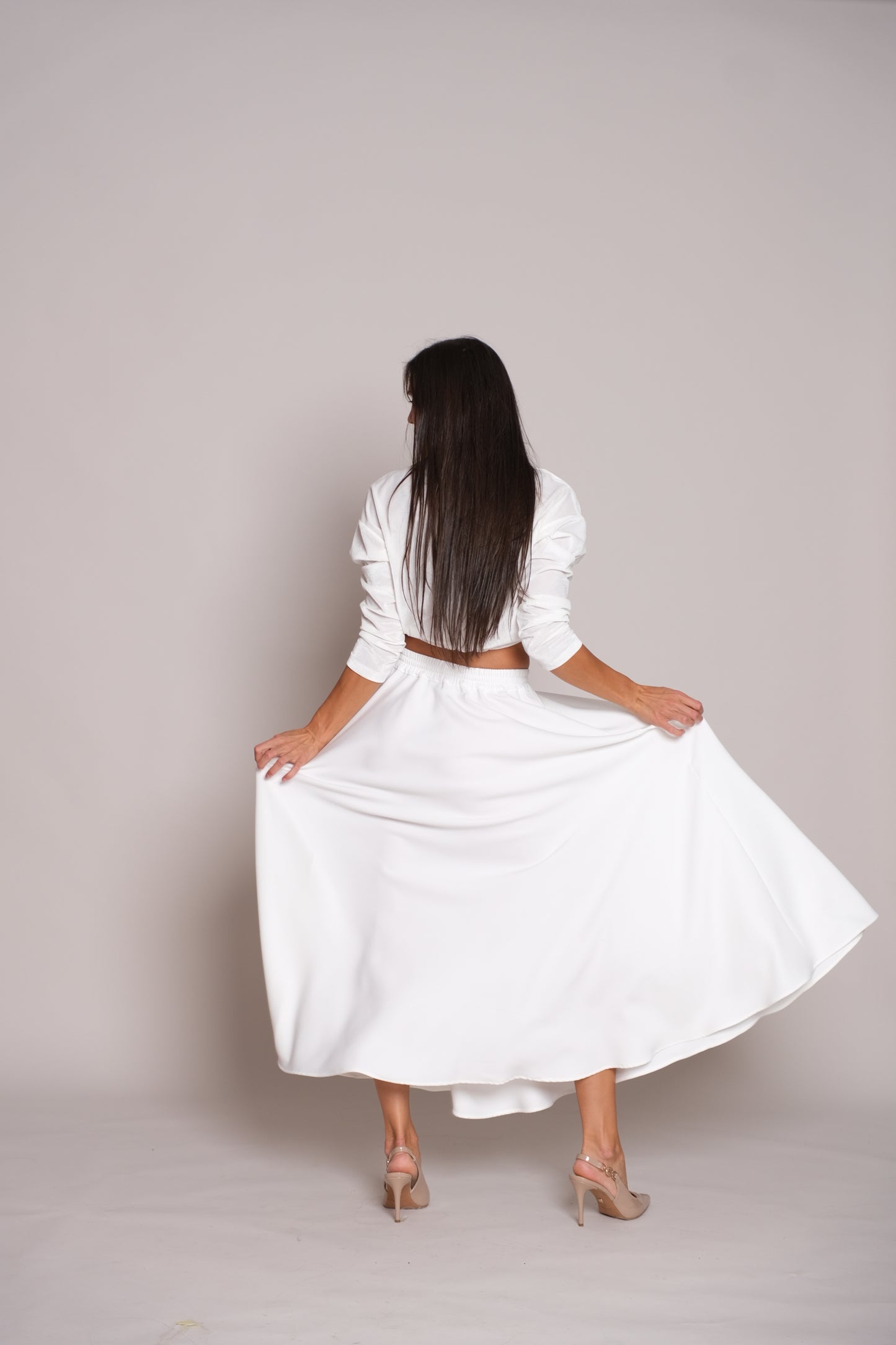 Auror Skirt White