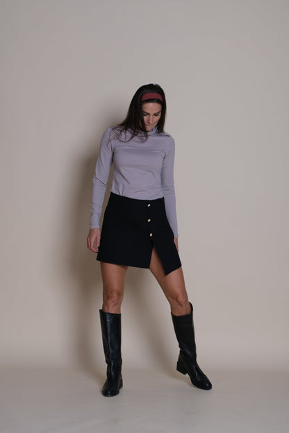 Décalé Mini Skirt Black