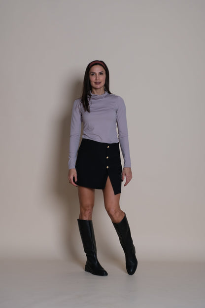 Décalé Mini Skirt Black