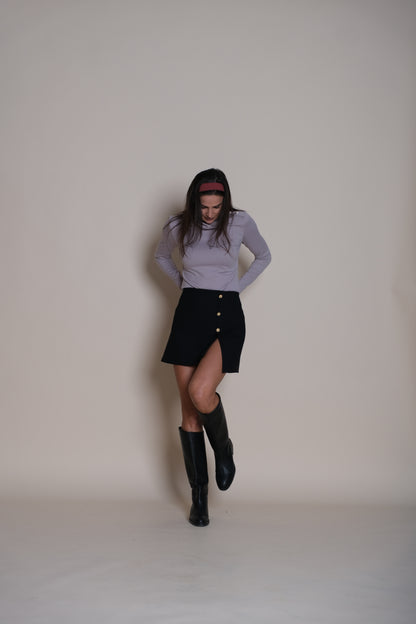 Décalé Mini Skirt Black