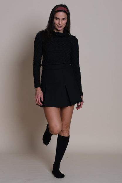 Geometrik Polo Black