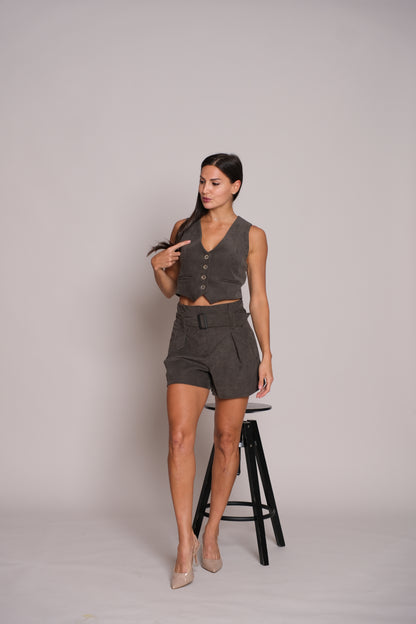 Breezy Tailored Army Vest