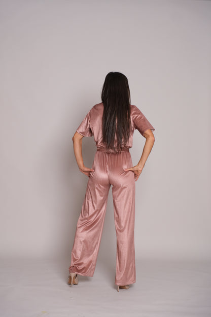 Velora Jumpsuit Dusty Rose