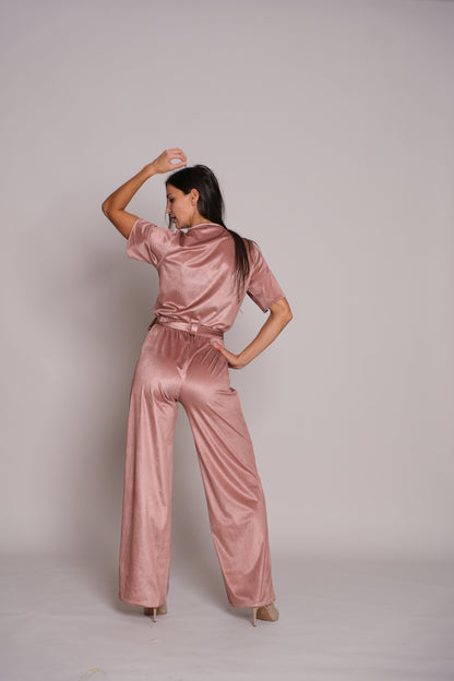 Velora Jumpsuit Dusty Rose