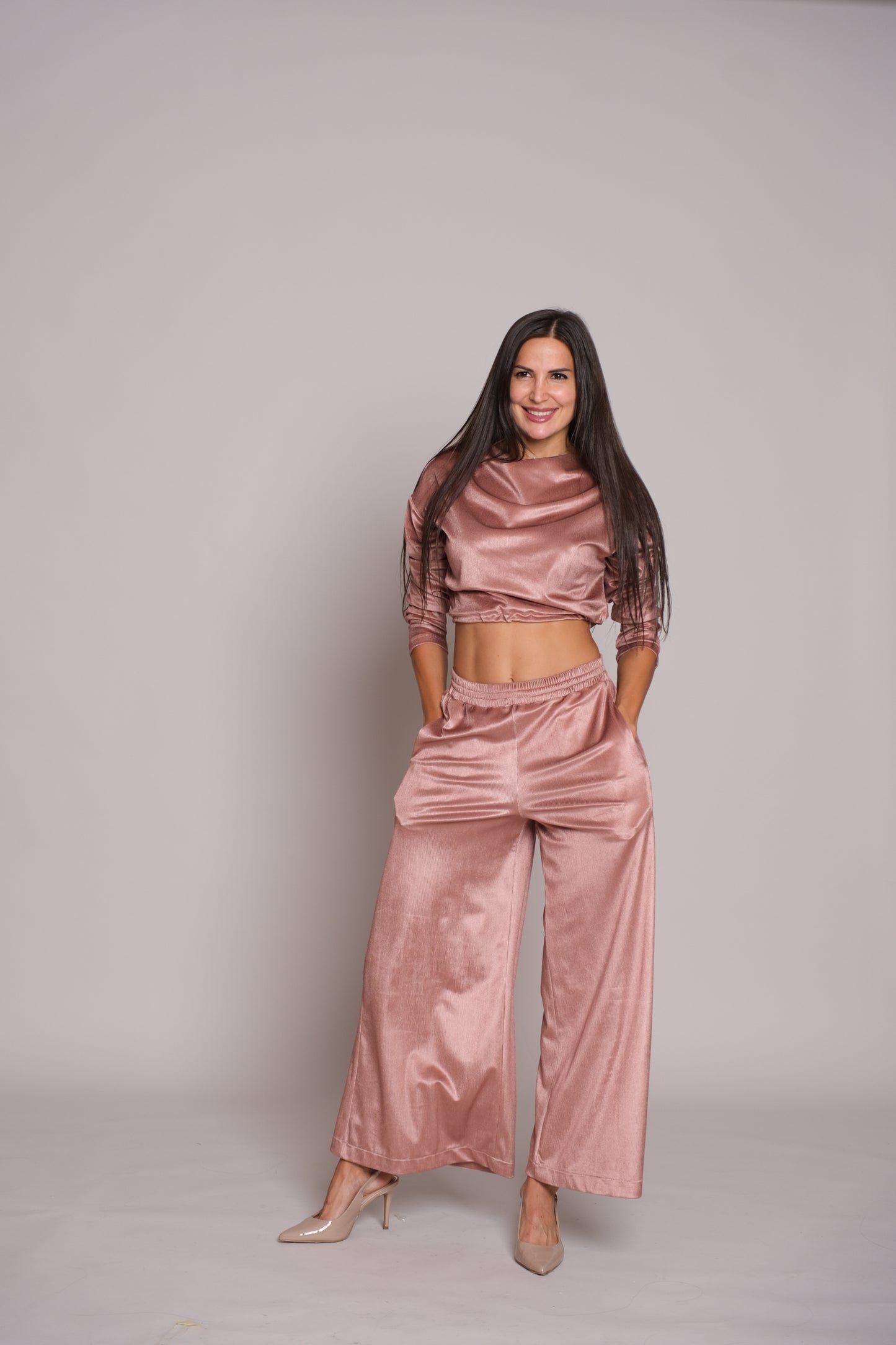 Velora Top Dusty Rose