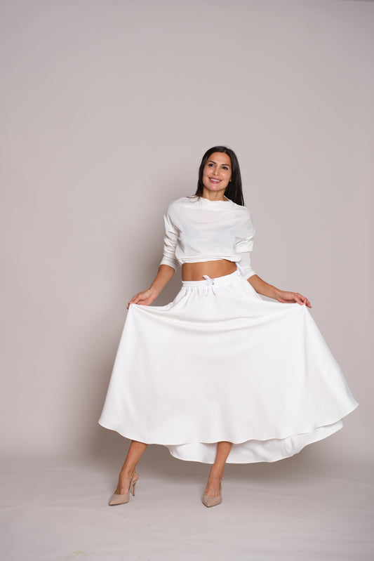 Auror Skirt White