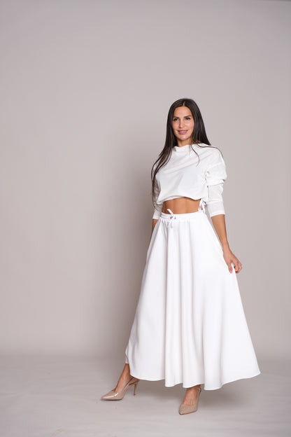 Auror Skirt White